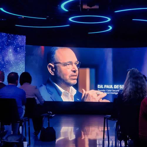 Dr. Paul de Souza on screen